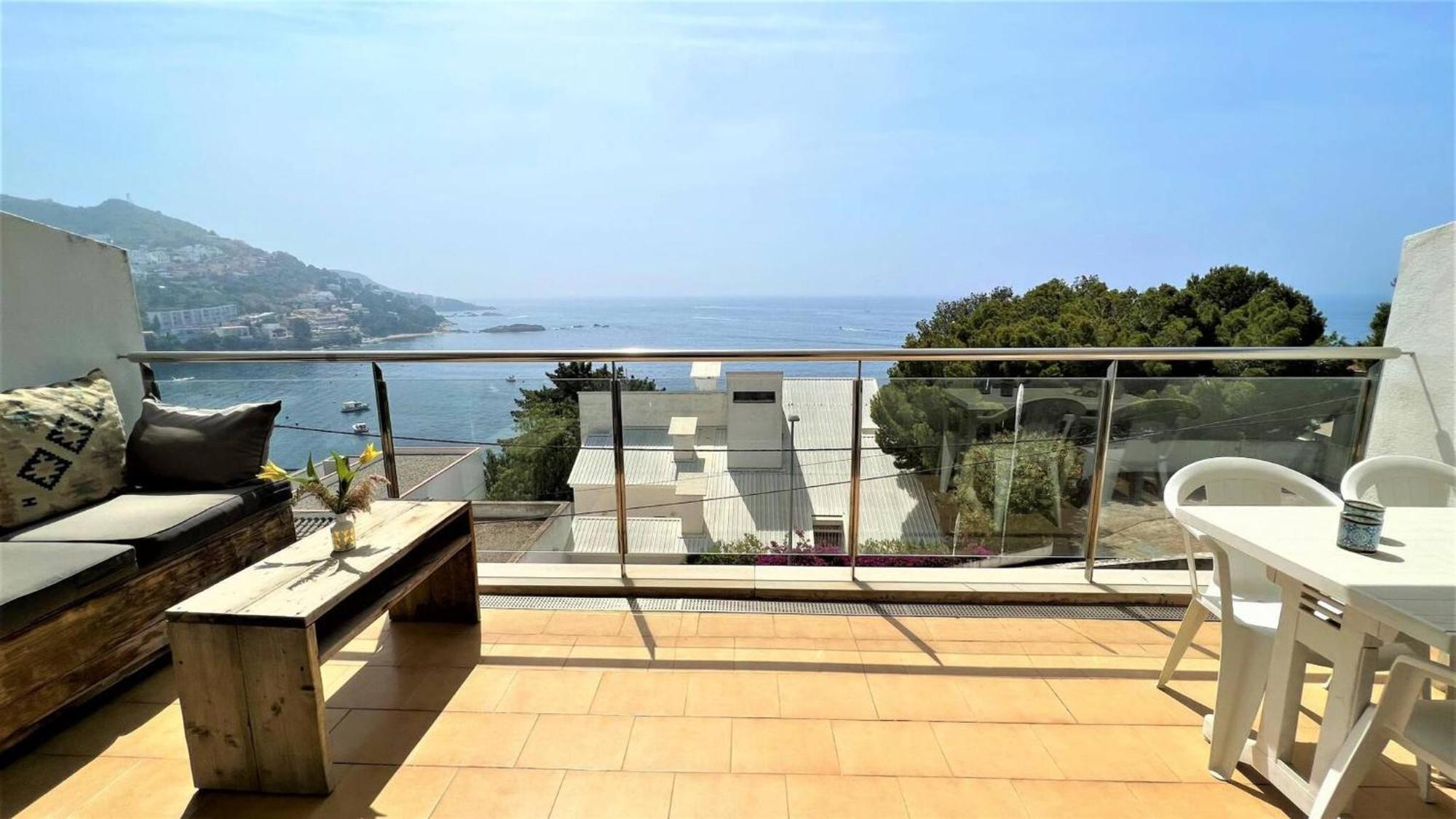 Apartamento Vista Mar Y Parking En Roses Av-27 Exteriér fotografie