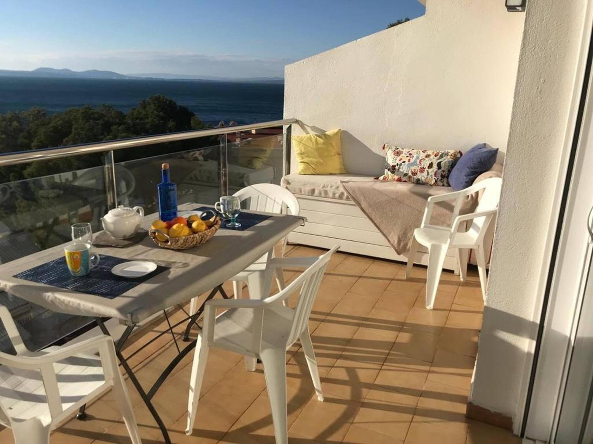 Apartamento Vista Mar Y Parking En Roses Av-27 Exteriér fotografie