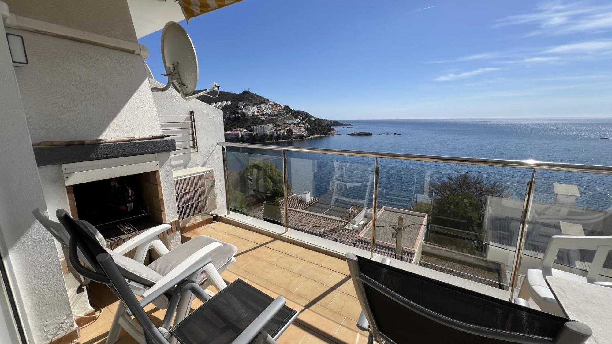 Apartamento Vista Mar Y Parking En Roses Av-27 Exteriér fotografie