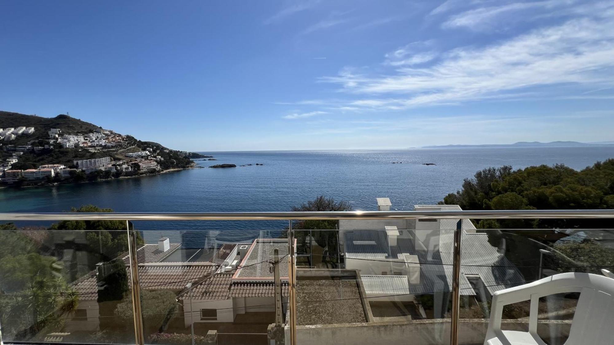 Apartamento Vista Mar Y Parking En Roses Av-27 Exteriér fotografie