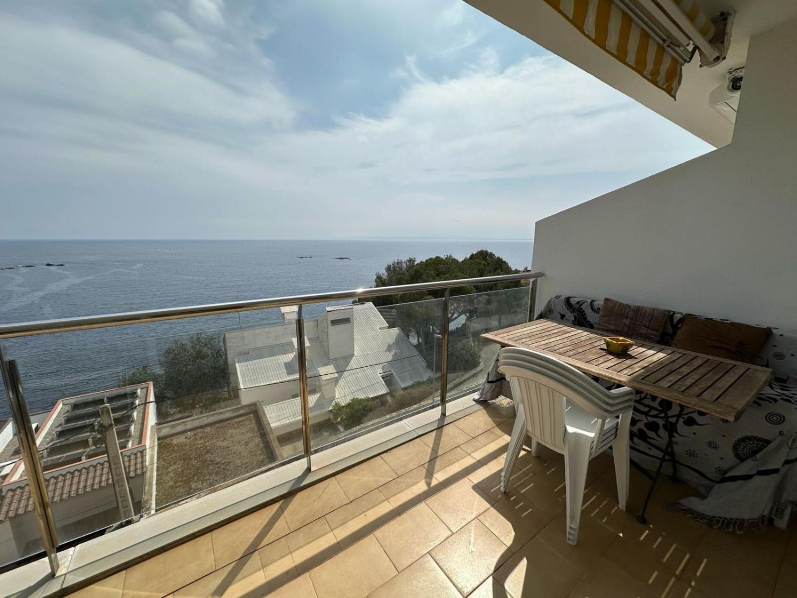 Apartamento Vista Mar Y Parking En Roses Av-27 Exteriér fotografie